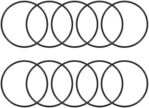 uxcell 10pcs 100x93x3.5mm Nitrile Rubber O-Rings Metric Sealing Gasket by uxcell