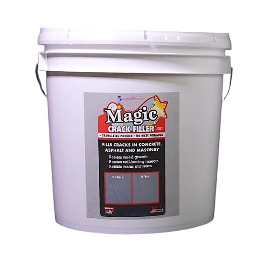 Magic Crack Filler 2.5LB Concrete Slab Gray, by HLLNWB