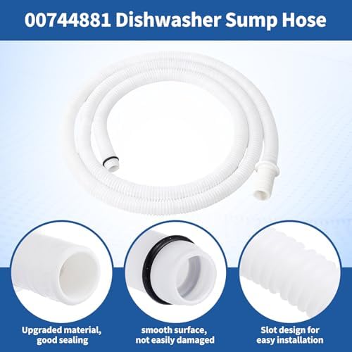 00744881 Dishwasher Drain Hose for Bosch - Image 4