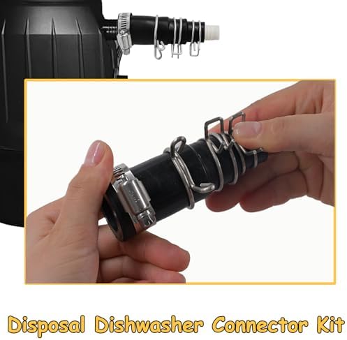 Dishwasher Drain Hose Adapter, Garbage Disposal Dishwasher Connector Kit - Image 5