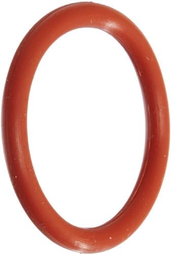 Mr O-Ring 144 Silicone O-Ring, 70A Durometer, 2-1/2" ID, 2-11/16" OD, 3/32" by Small+Parts