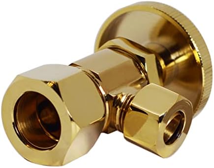 Westbrass A105KFH-01 5/8" x 3/8" OD x 20" Flat Head Toilet Riser Supply Line Kit - Image 4