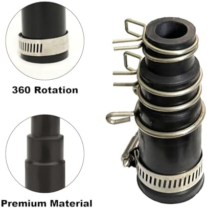 Dishwasher Drain Hose Adapter, Rubber Connector - Image 4