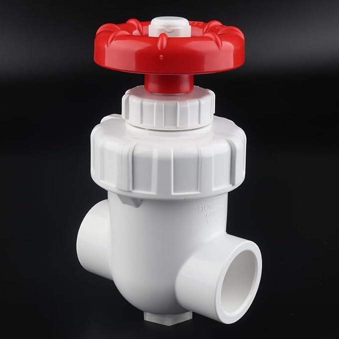 20/25/32/40/50/63mm UPVC Gate Valve Precision Flow Control PVC Sluice Valve - Image 3