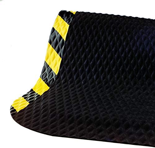 Hog Heaven Industrial-Grade Anti-Fatigue Mat | OSHA Yellow Striped Border | - Image 2