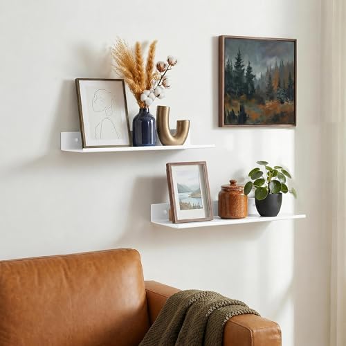 Z metnal Small Wall Shelves, Mini Display Metal Lack Floating Shelf - Image 2