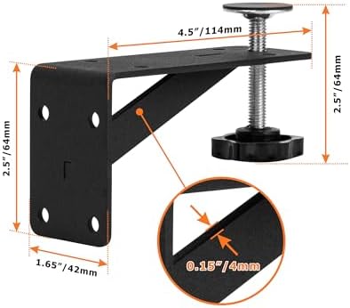2PCS Undermount Sink Brackets Sink Legs Adjustable Sink Support Brackets Sink - Image 2
