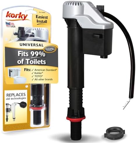 Korky QuietFILL Platinum Toilet Fill Valve by Korky