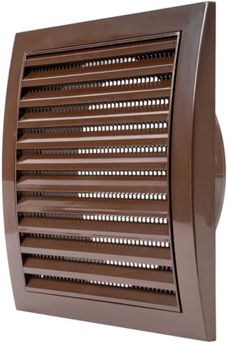 Repa Market 6 Inch Brown Dryer Vent Cover/Duct Cover by RepaMarket