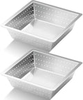 Tuanse 1 Pcs 10 x 10 x 3'' Stainless Steel Commercial Floor Drain Strainer by Tuanse