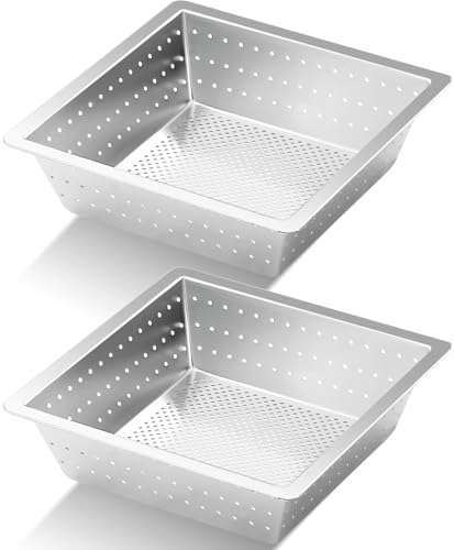 Tuanse 4 Pcs 10 x 10 x 3'' Stainless Steel Commercial Floor Drain Strainer by Tuanse