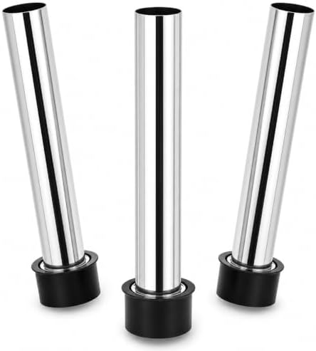 QWORK Bar Sink Stopper Set of 3, 7.48 x 1.75 Diameter Drain Stopper Pipe by QWORK