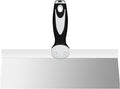 Mister Rui 12" Stainless Steel Drywall Taping Knife, Soft Grip Handle | 12" by MisterRui