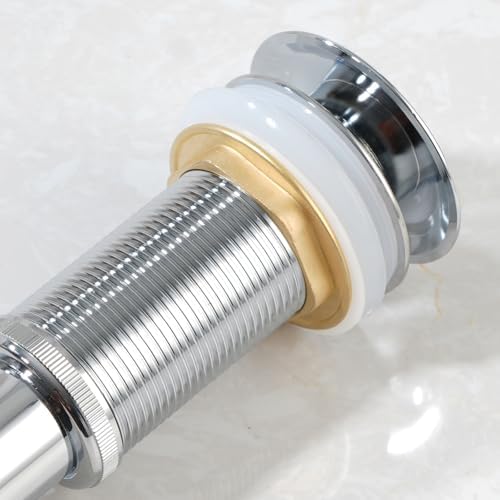 Lefton Pop-up Bathroom Sink Drain Stopper Without Overflow - Image 6