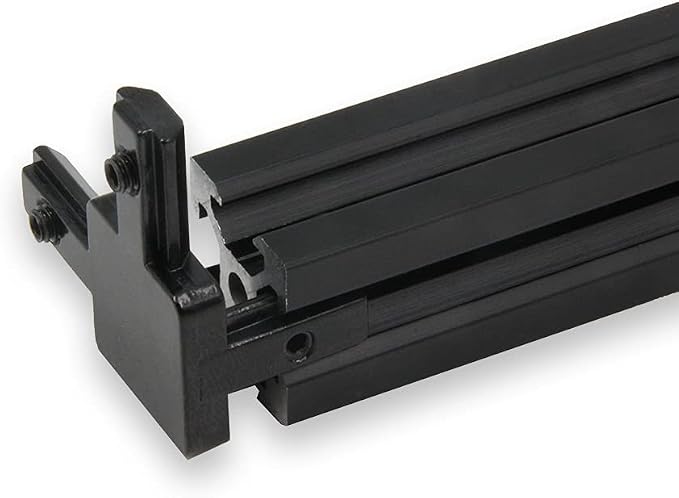 8PCS Black 3-Way End Corner Bracket Connector - Image 4