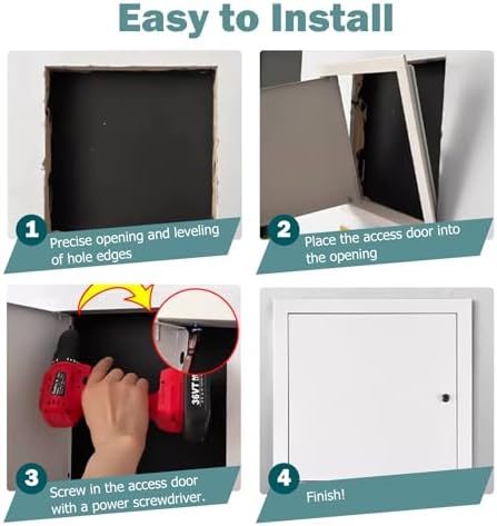 Sealed Soundproof Drywall Access Panel - Image 5