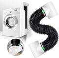 Dryer Vent Hose Connector Kit, 90 Degree Dryer Vent Elbow+10ft 6-Layer Flexible by Unknown