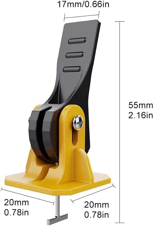 Tile Leveling Adjuster System Reusable Tile Installation Tool Kit Set Tile - Image 3