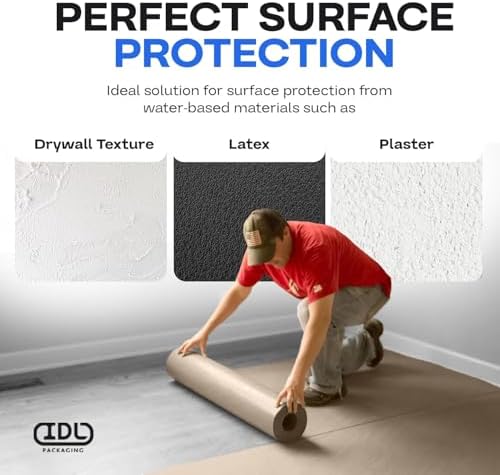 Brown Rosin Masking Paper 24" x 1992", 332 Sq.Ft. – Thick Floor Covering - Image 3
