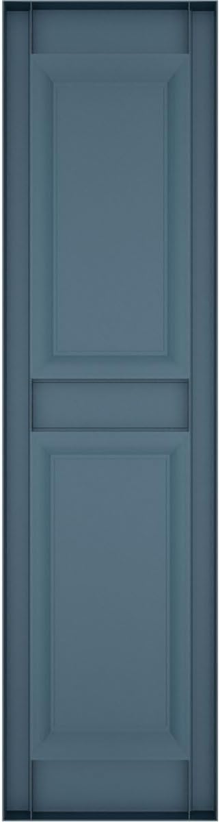Builders Edge 14.75 in. W x 43 in. H Builders Edge, Standard Two Equal Panels - Image 6