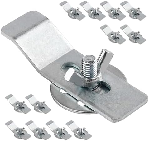 Sink Clips Kit, Sink Mounting Kit Bracket, Undermount Sink Clip, Kitchen Sink by Potiarey