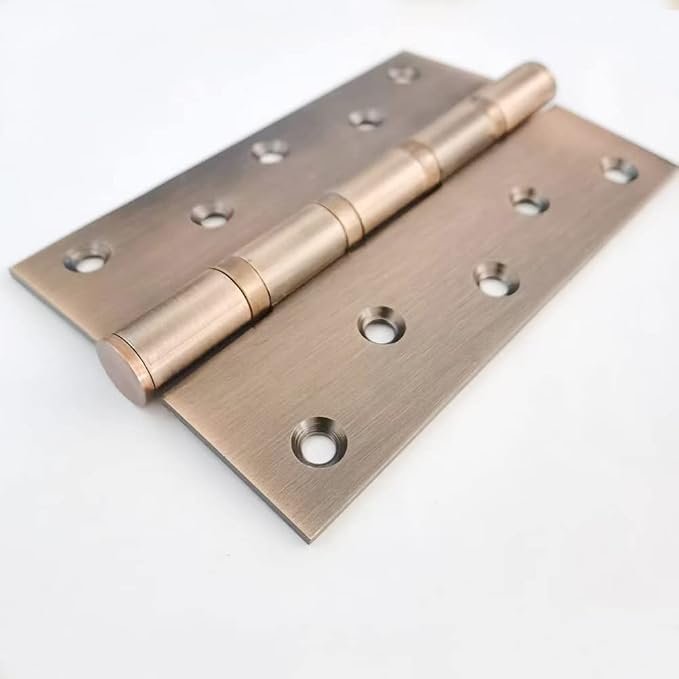2 Pcs 5" Stainless Steel Ball Bearing Door Hinges - Image 4