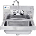 Commercial Stainless Steel Wall-Mount Hand Sink 12 x 12 by ExpressKitchQuip