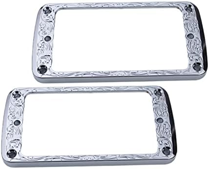 Guyker Metal Flat Humbucker Cover, Pickup Mounting Ring Set by guyker