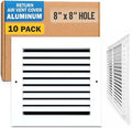 Fits 8x8 Hole | Aluminum Return Air Grille by Handua | Vent Cover Grill by Handua