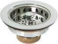 Highcraft 9734 Heavy Duty Kitchen Sink Stainless Steel Drain Assembly by Sammys