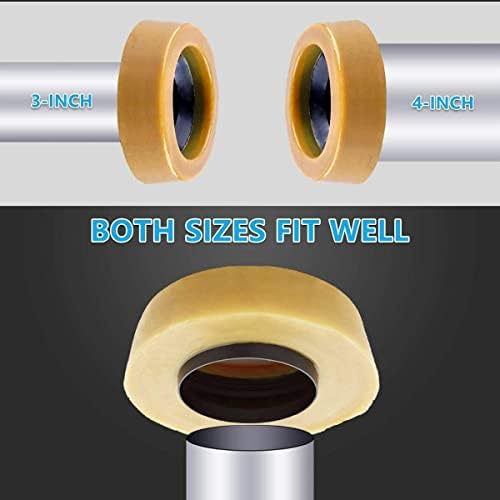 MaxLLTo Replacement Extra Thick Toilet Bowl Gasket Wax Ring - Image 4