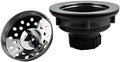 Plumb Pak 3.5-in. Plastic Fixed Post Style Kitchen Sink Strainer, Stainless by Plumb+Pak