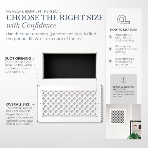 SABA Home Decor Air Vent Cover Grille - Image 6