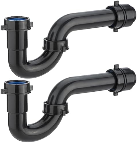 Yariwiz Black 1-1/2 inch P Trap by Yariwiz