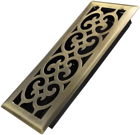 Howeall 4x12 Inches Heavy Duty Walkable Floor Register Easy Adjust Air Supply by Howeall