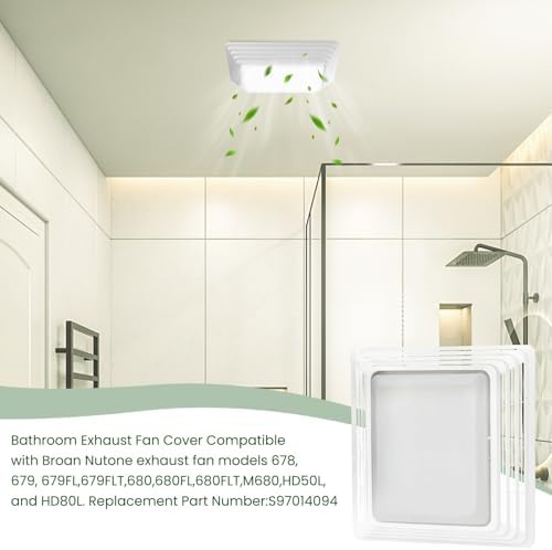 S97014094 Bathroom Fan Cover Grille and Lens - Image 3