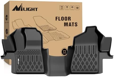 Nilight TPE Floor Mats for Ford Transit 150 250 350 350HD by Nilight