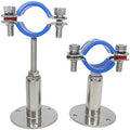 Stainless Steel Adjustable Pipe Clamp Bracket by NOVSINO
