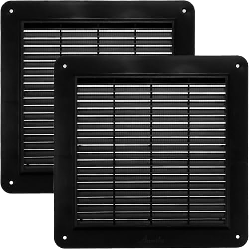 Vent Systems 10" x 10" Inch Black by VentSystems