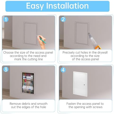 24 x 32 Access Panel for Drywall, Thickened to 1.2 mm - Image 6