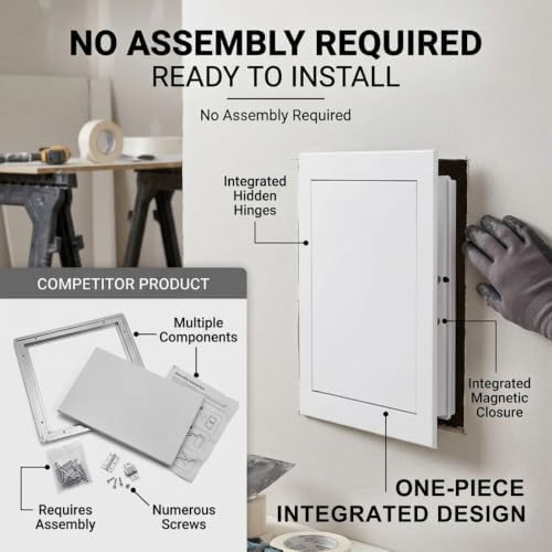 Access Panel 150x225 mm, Magnetic Inspection Hatch - Image 4