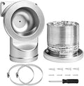 Magnetic Dryer Vent Connector Kit DV90 4-Inch Dryer Vent Coupling by Unknown