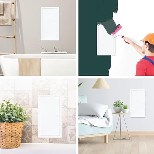 10" x 20" White Metal Access Panel - Image 4