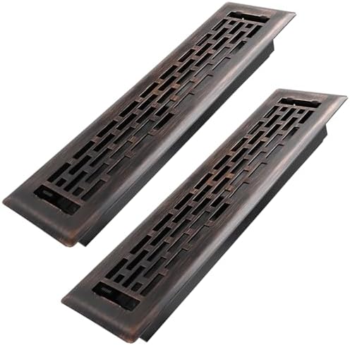 Howeall 2x12 Inches 2 Pack Heavy Duty Walkable Floor Register by Howeall