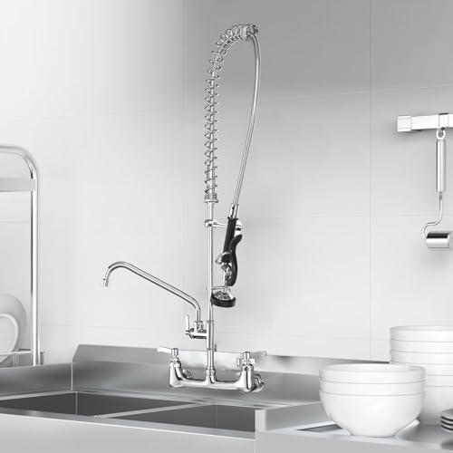 Commercial Sink Faucet with Sprayer - Image 5