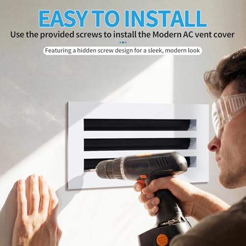 14x6 Modern AC Vent Cover, Decorative Air Vent Register Grille - Image 4