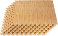 Forest Floor 3/8 Inch Thick Printed Foam Tiles, Premium Wood Grain Interlocking by WeSellMats