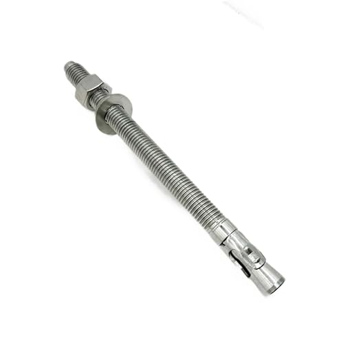Mighty Fasteners Wedge Anchors – Heavy-Duty 304 Stainless Steel Expansion Bolts by We%E2%80%99reFastenedtoYourNeeds