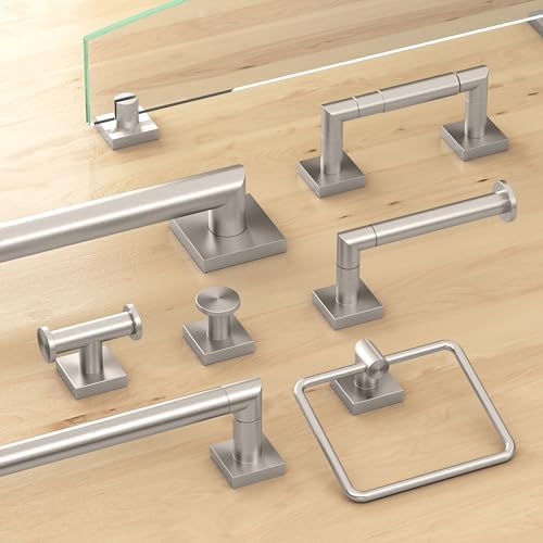 Gatco 5643 Glam Too Euro Toilet Paper Holder, Satin Nickel - Image 2