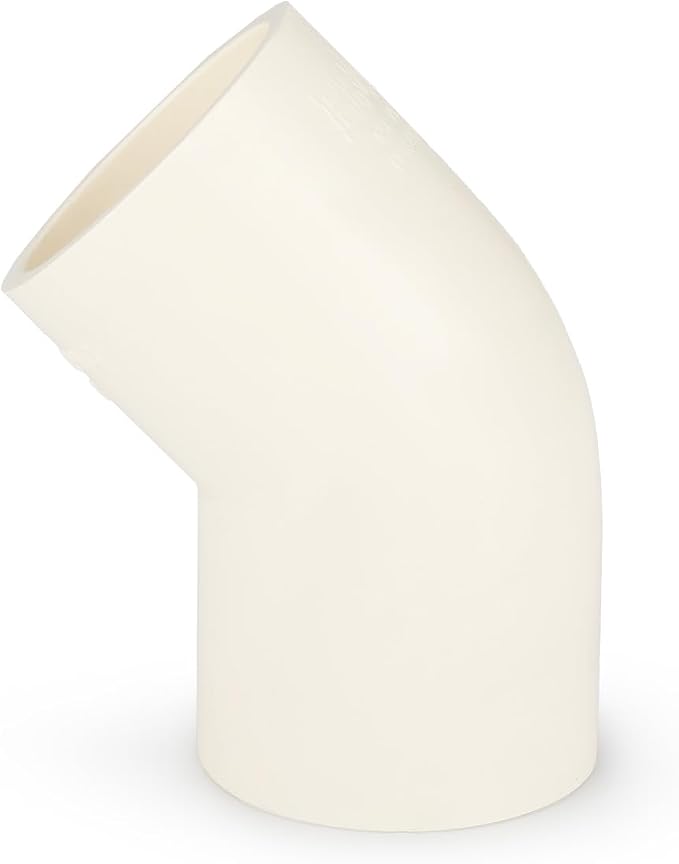 20 Pack EFIELD CPVC 45-Degree Elbow Fittings, 3/4" Slip x 3/4" Slip | Socket - Image 2
